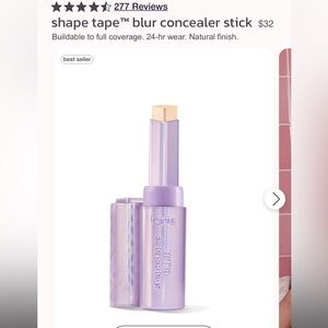 Tarte shape tape blur concealer